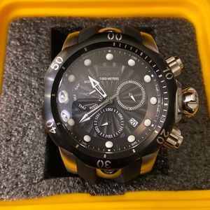 Mens 53.7mm Invicta Venom Watch